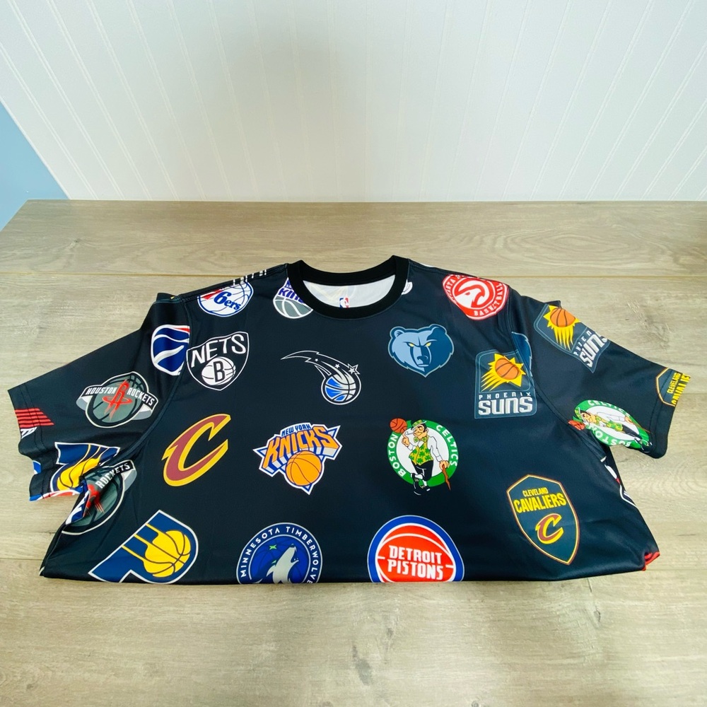 Men's Basketball Sports Multiple Teams Logo Jerseys size XL - Picture 6 of 6